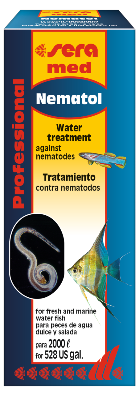 Embalagem sera med Professional Nematol 50 ml, referência 02204