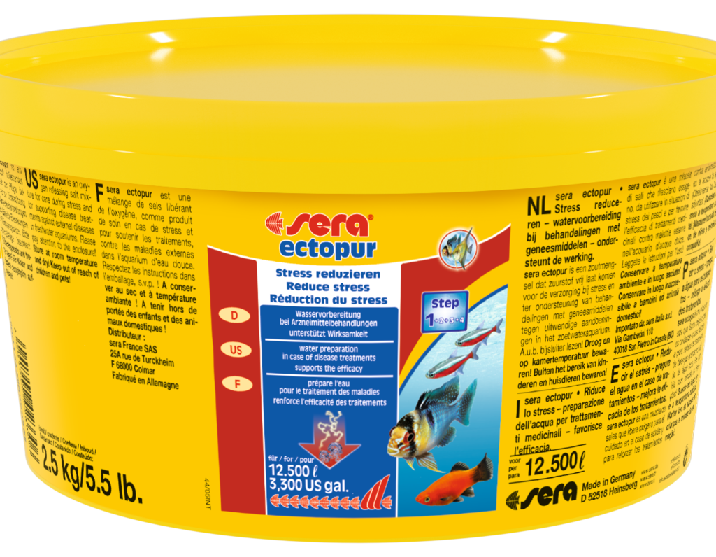 Embalagem Sera Ectopur 2,5 kg