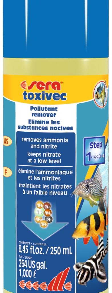 Embalagem Sera toxivec 250 ml