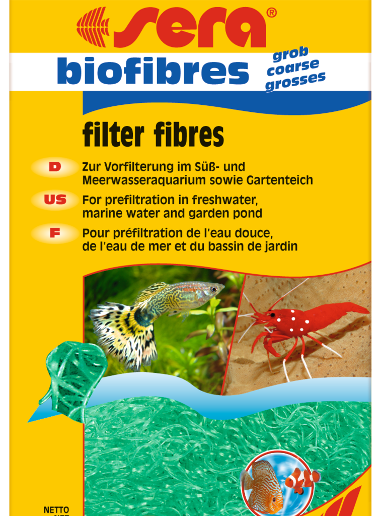 Embalagem sera biofibres coarse 40 g, referência 08452