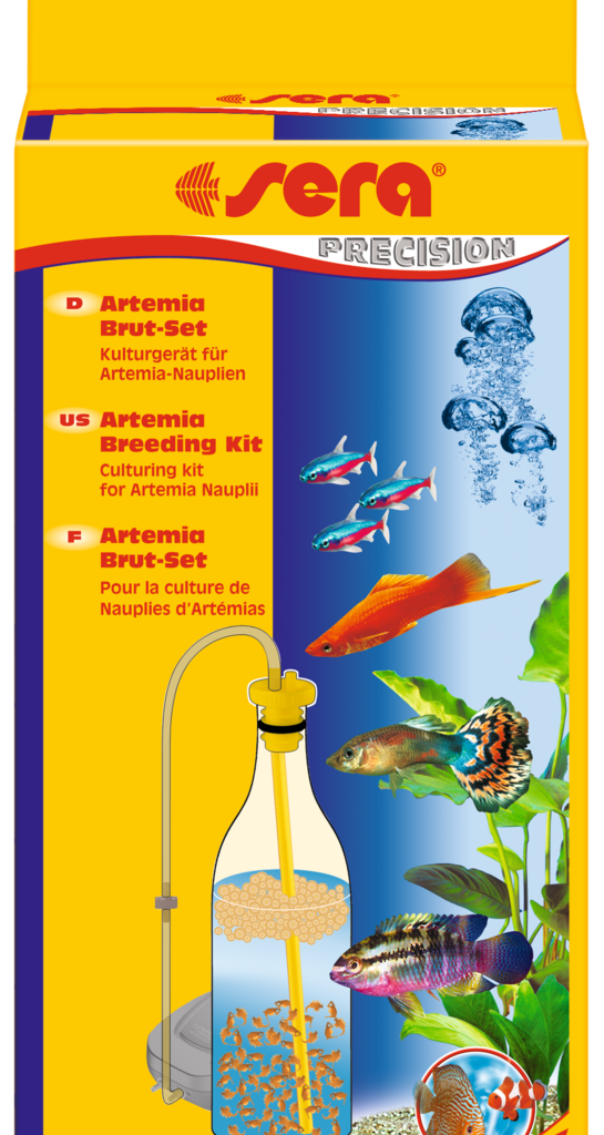 Embalagem sera Artemia Breeding Kit para eclosão de artémia