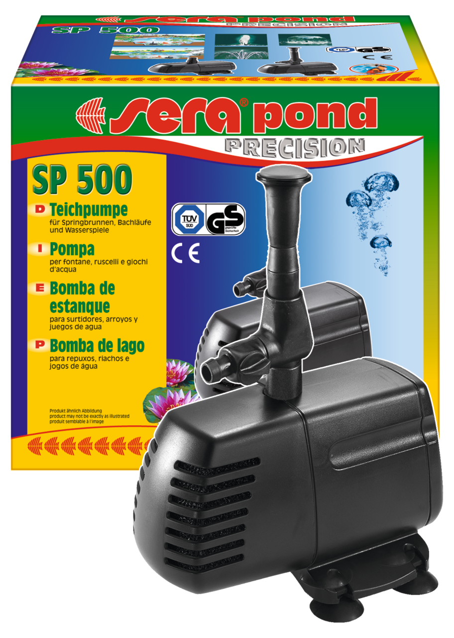Bomba Sera pond SP 500 com embalagem