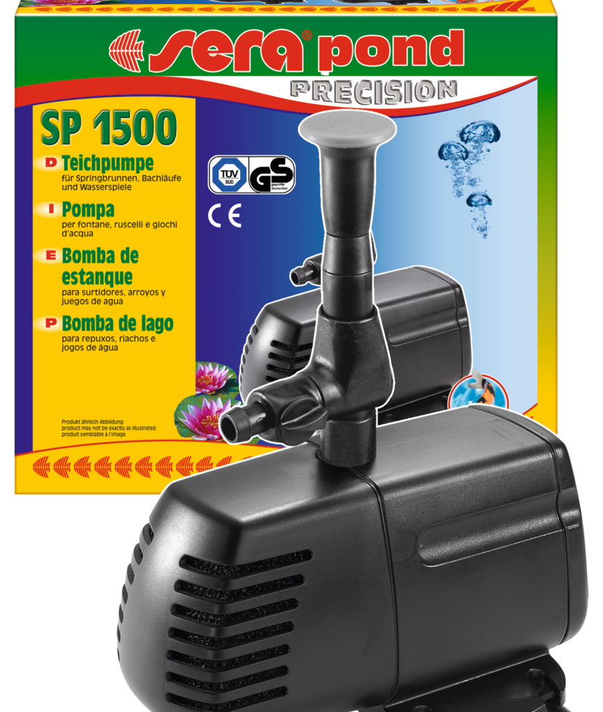 Bomba Sera pond SP 1500 com embalagem