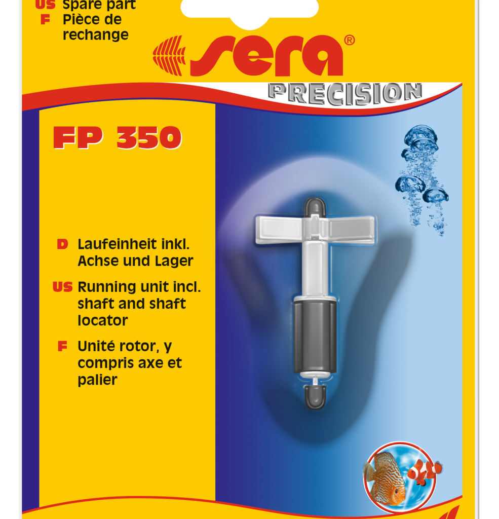 Embalagem SERA rotor FP 350 com eixo e chumaceira