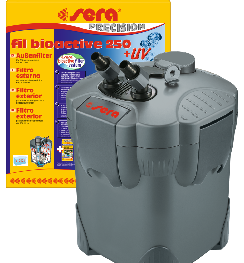 Filtro SERA Fil Bioactive 250 + UV com embalagem original