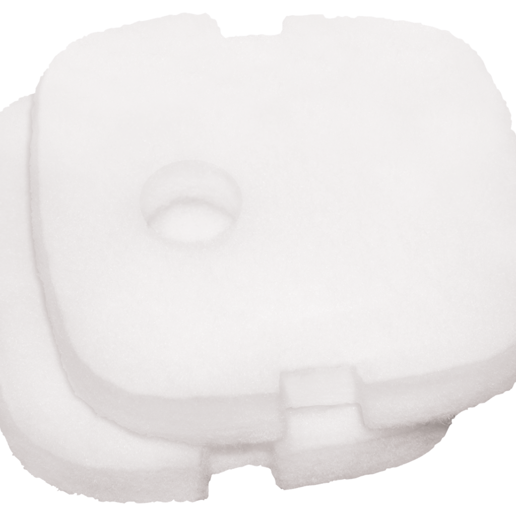 Duas peças de lã filtrante branca SERA 30632 para Fil Bioactive 250, 250 + UV e 400 + UV
