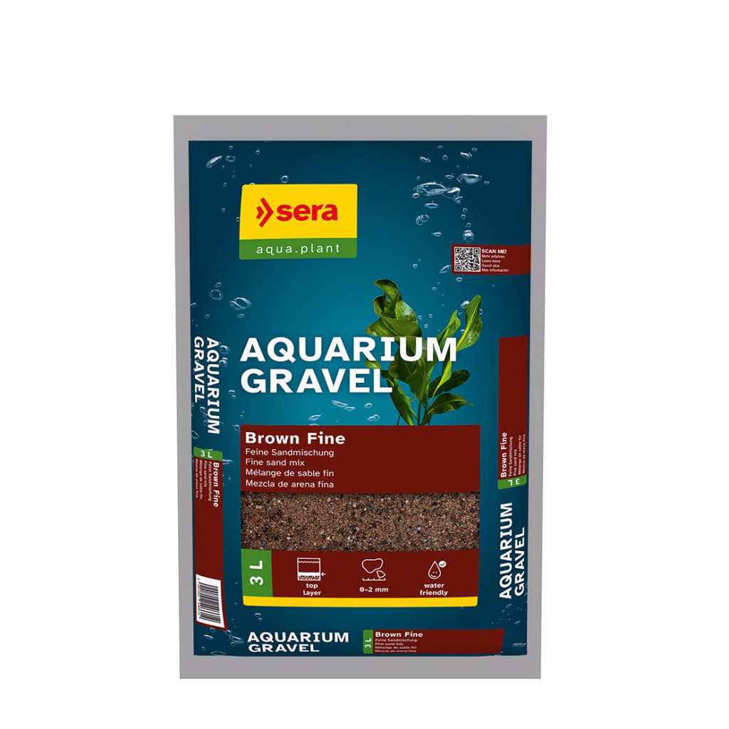 SERA Aquarium Gravel Brown Fine (3L)