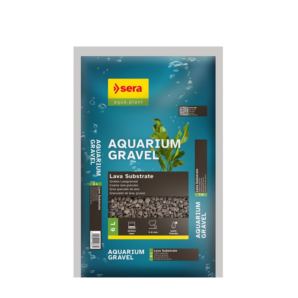 SERA Aquarium Gravel Lava Substrate (6L)