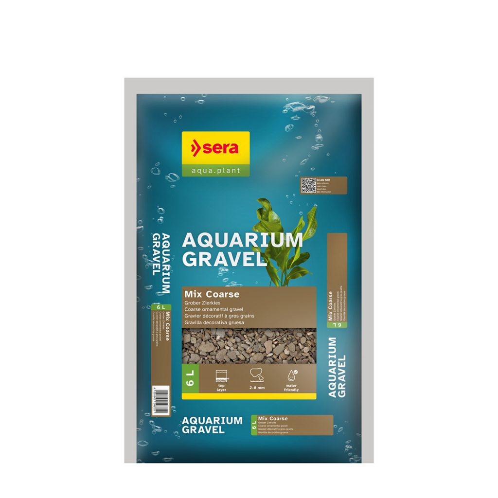 SERA Aquarium Gravel Mix Coarse (6L)