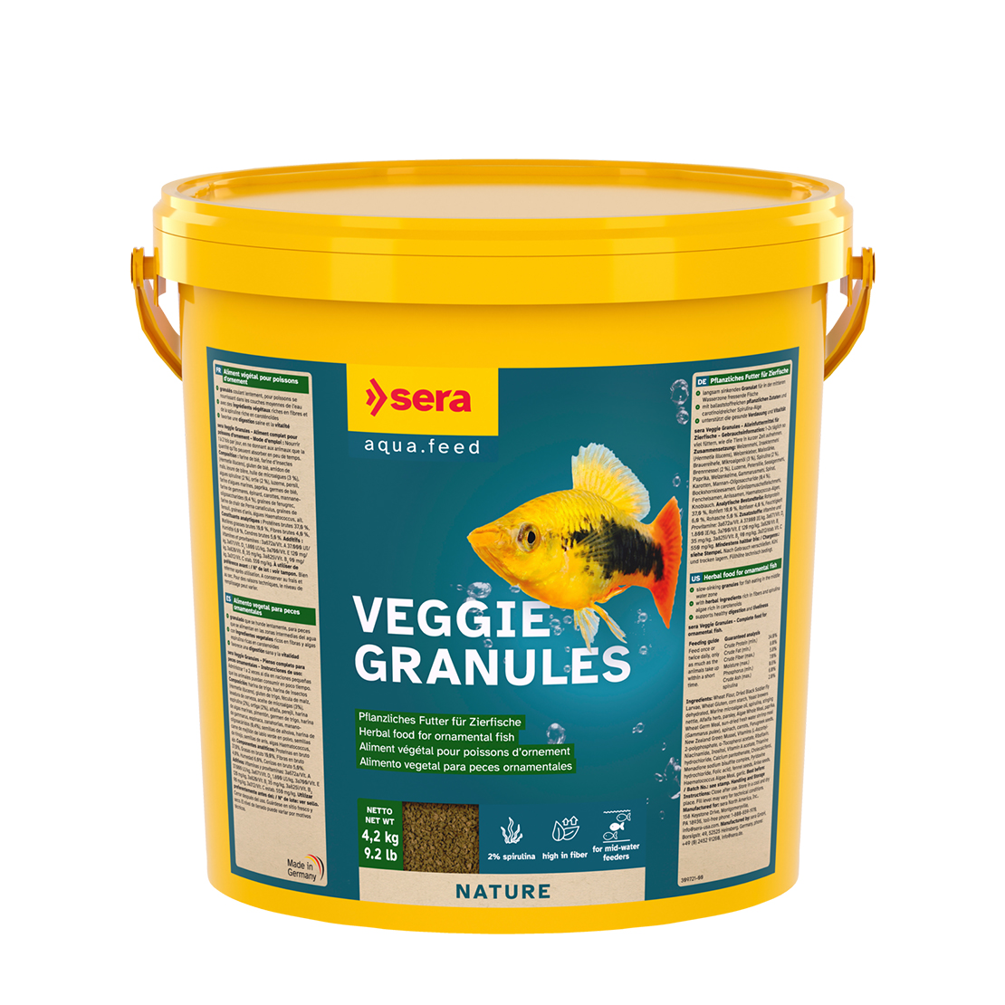 SERA Veggie Granules 4.2kg (10L)