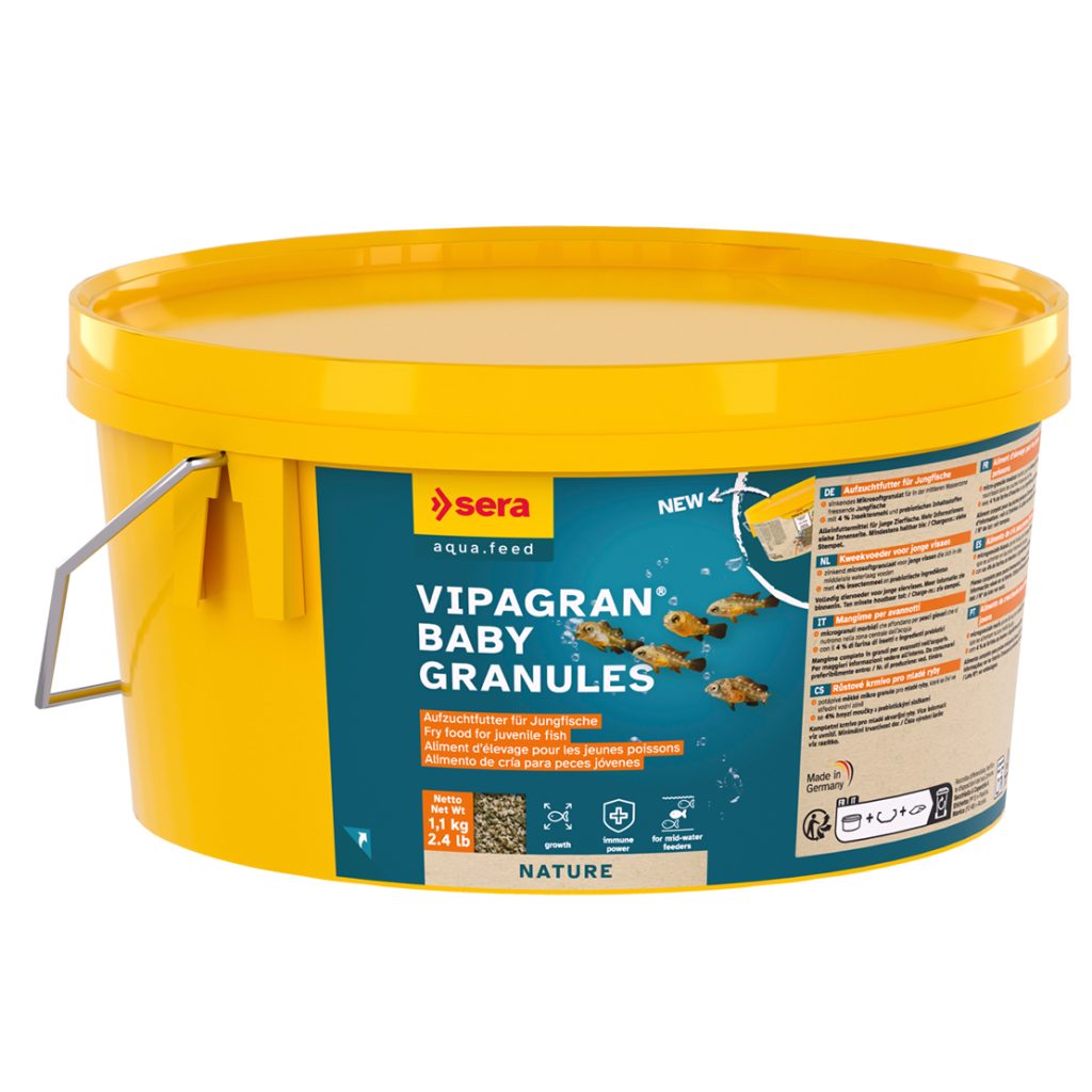 SERA Vipagran Baby Granules 1.1kg (2,2L)