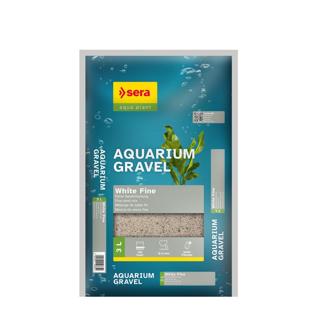 SERA Aquarium Gravel White Fine (3L)