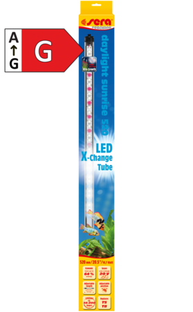 Embalagem sera LED daylight sunrise 520 mm