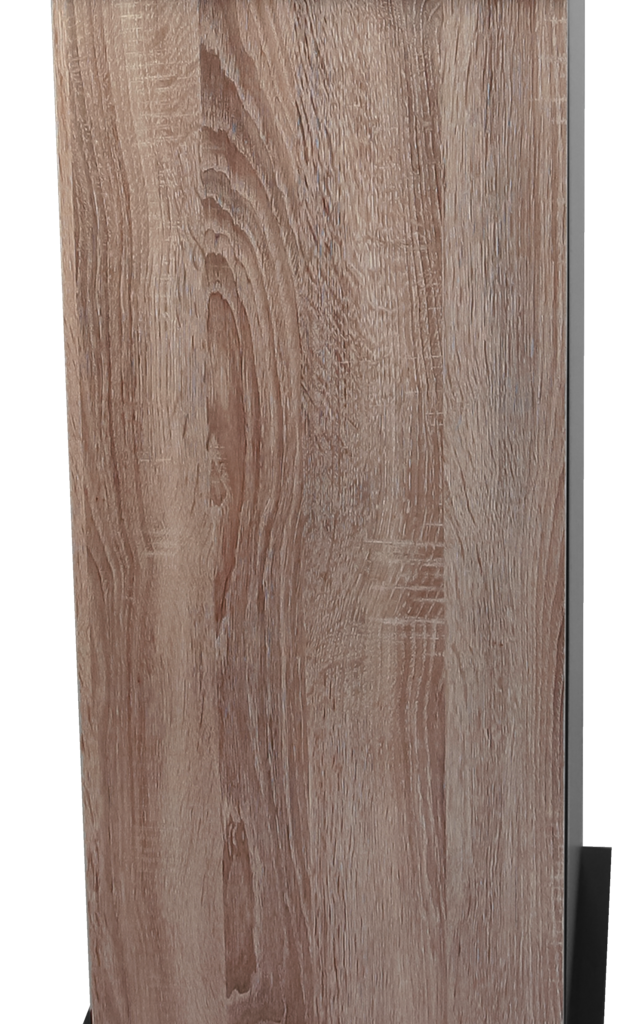 Móvel sera Scaper Cube de 90 cm com porta Walnut, referência 32401