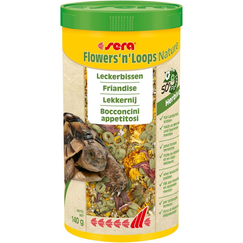 sera Flowers and Loops Nature 1000 ml 140 g