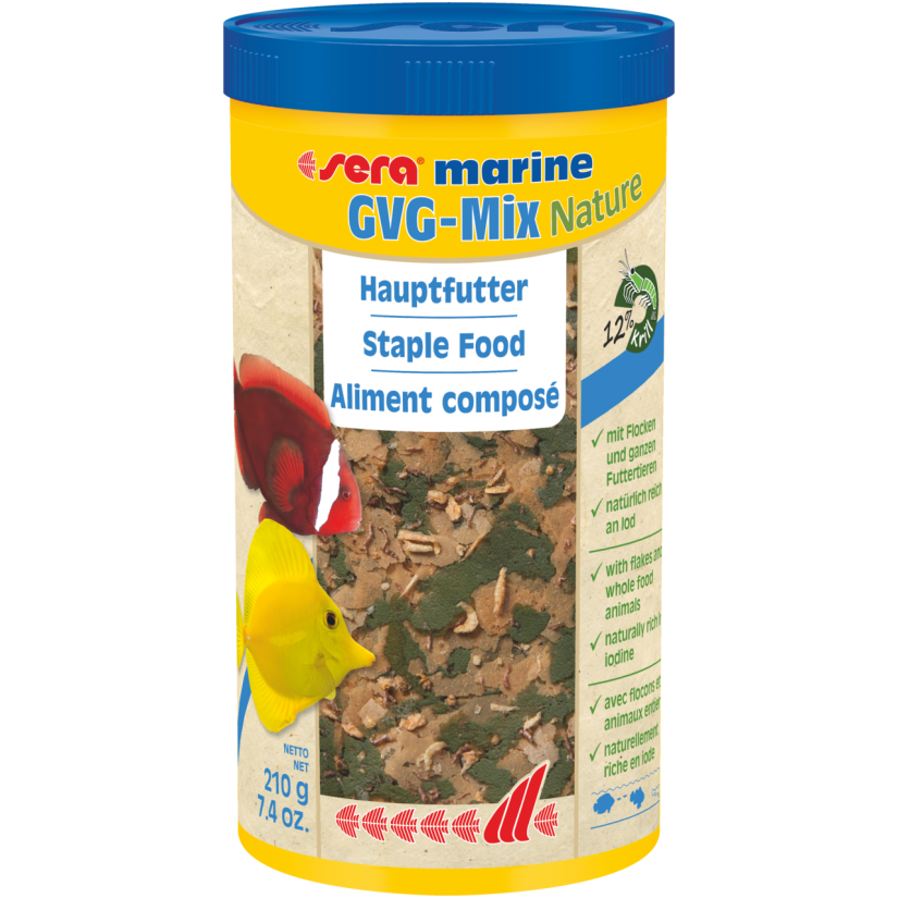 Embalagem sera marine GVG-Mix Nature 1.000 ml, 210 g, referência 32255