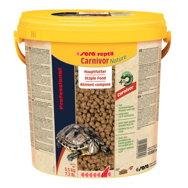 sera reptil Professional Carnivor Nature 10 L 3,3 kg