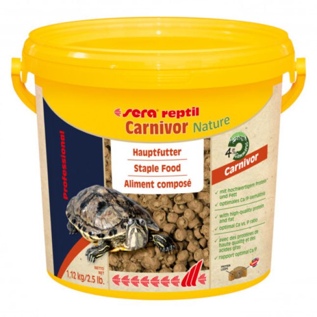 sera reptil Professional Carnivor Nature 3,8 L 1,12 kg