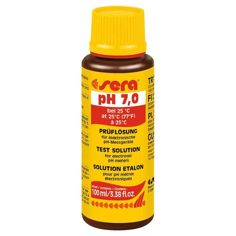Frasco sera solução de calibração pH 7,0 100 ml