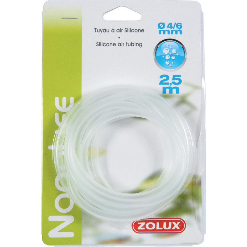 Embalagem Zolux de tubo de ar de silicone de 2,5 metros e diâmetro 4/6 mm, referência 323060