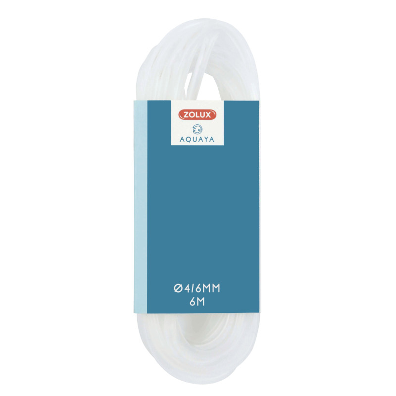 Embalagem Zolux Aquaya tubo de ar silicone 6 m 4/6 mm