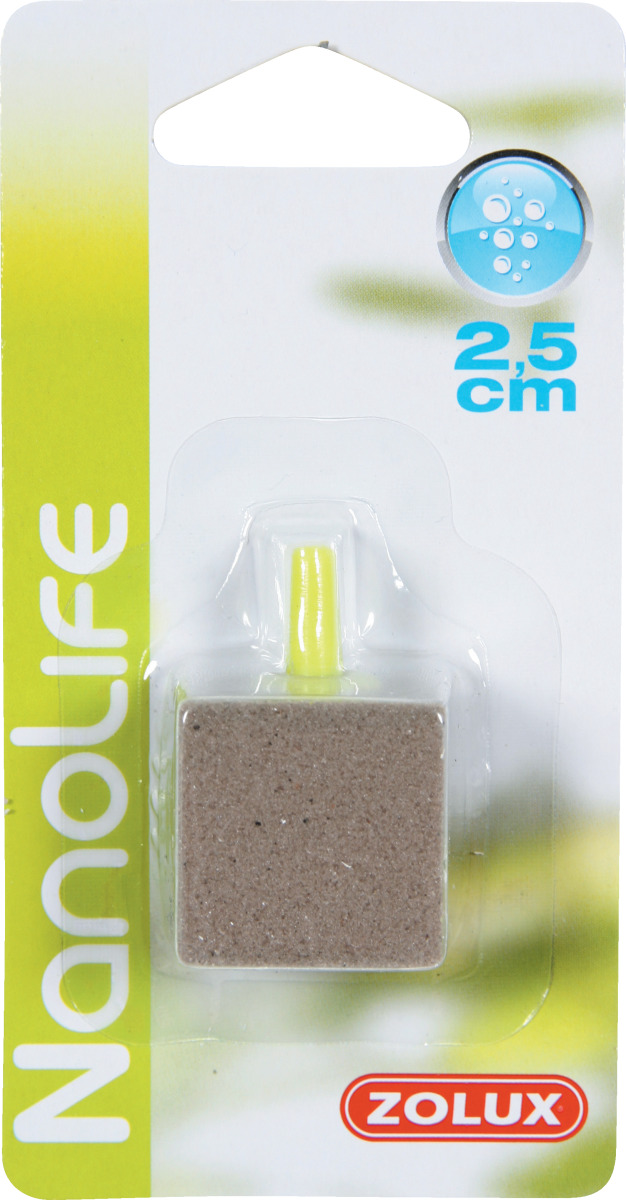 Embalagem Zolux NanoLife Air Cube, difusor de ar cúbico de 2,5 cm