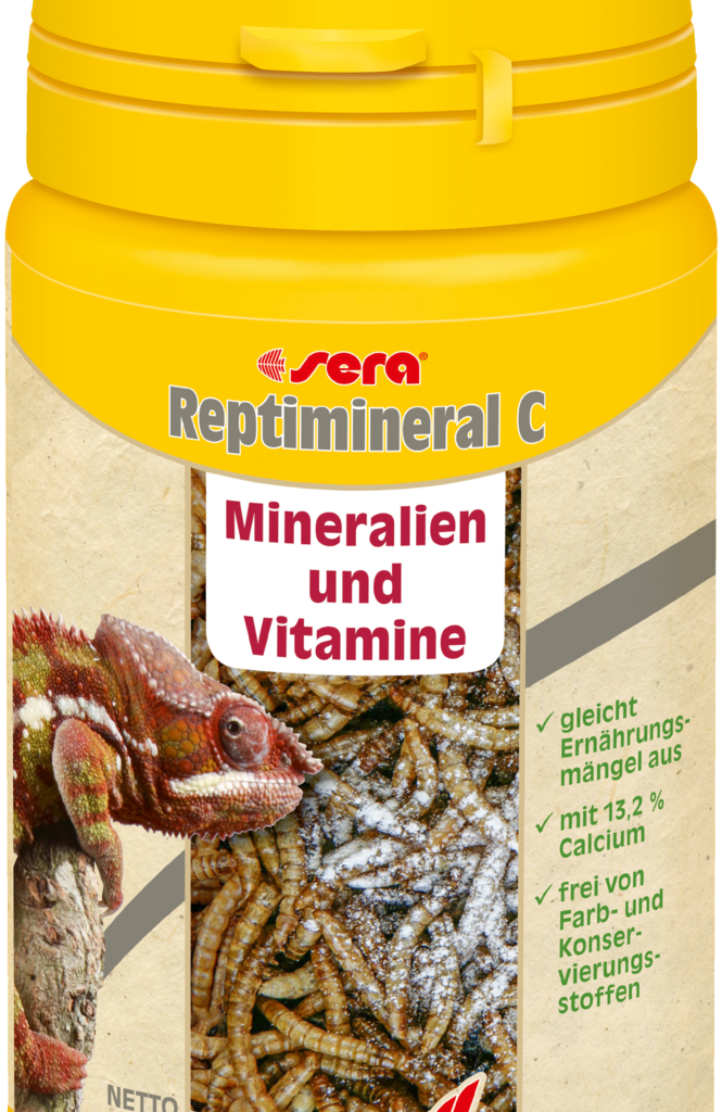 Embalagem Sera Reptimineral C 100 ml, 85 g