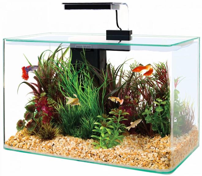Aquário Zolux Aqua Clear 40 com equipamento preto