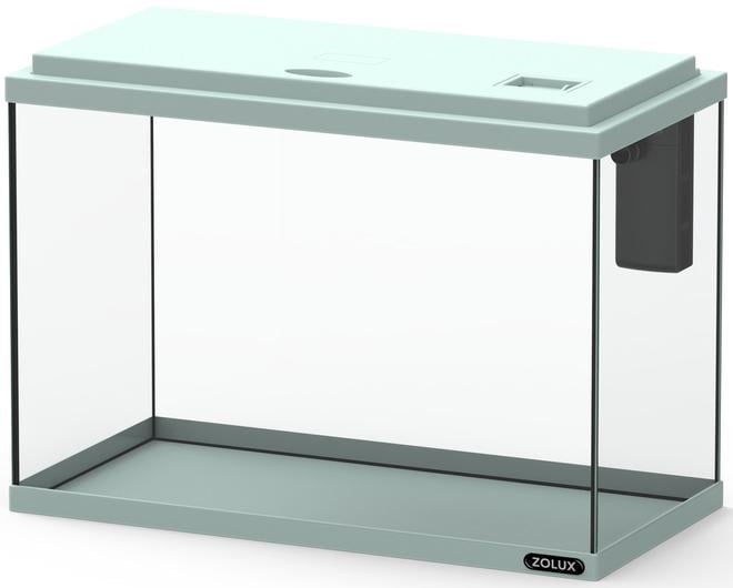 Aquário ZOLUX EKAÏ 40 verde de 24 litros com filtro interno