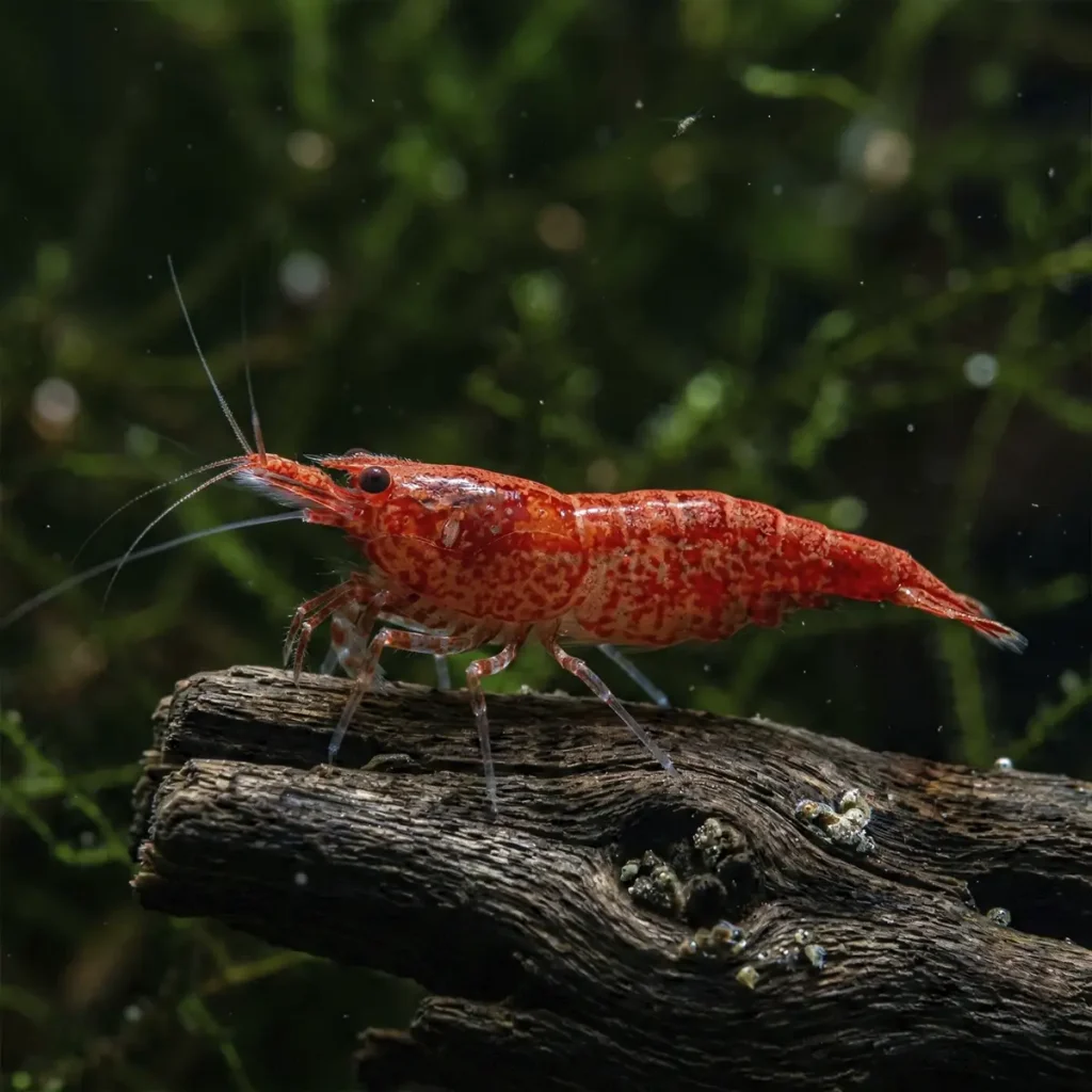 NEOCARIDINA DENTICULATA VAR. " SUPER RED CHERRY"