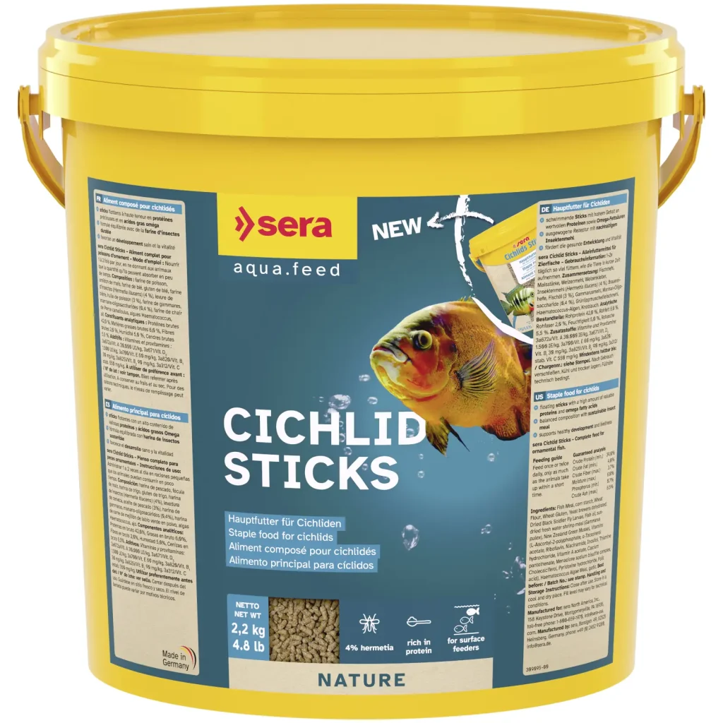 Cichlid Sticks 10 L (2,2 kg)