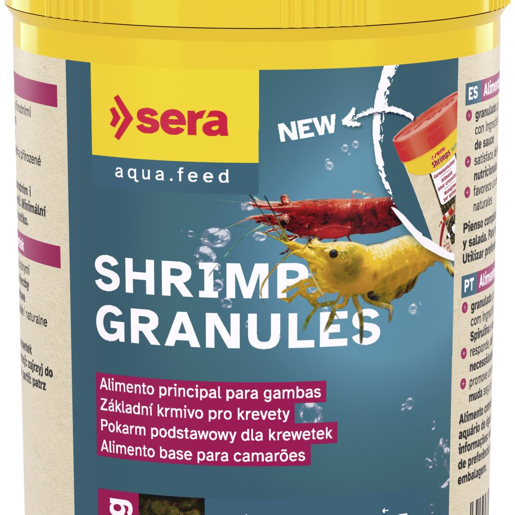 Sera Shrimps Nature comida para camarões, 55 g