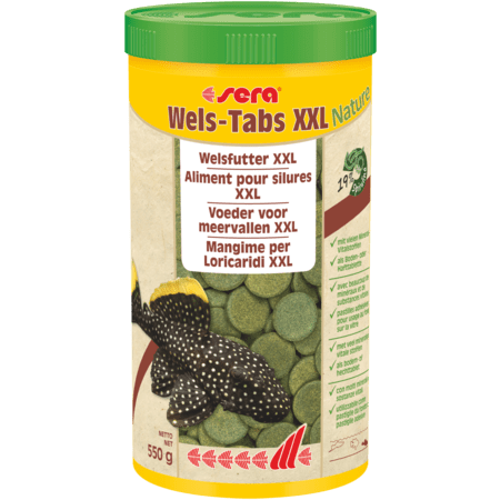 sera Wels-Tabs XXL Nature 1.000 ml (550 g)