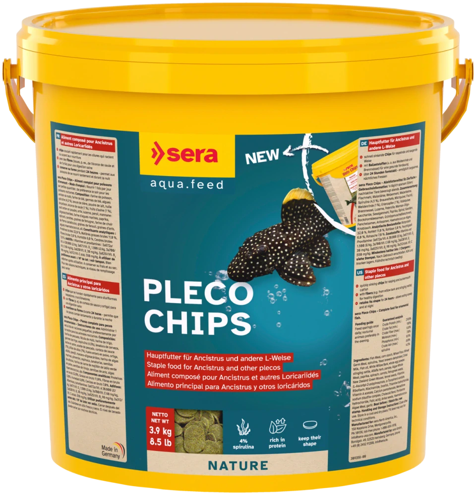 Pleco Chips 10 L (3,9 kg)