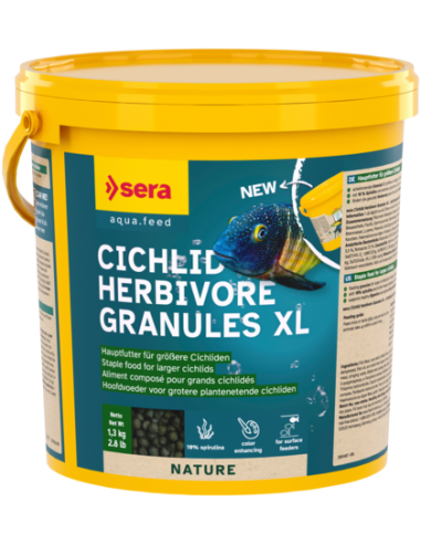 Cichlid Herbivore Granules XL 3,8 L (1,3 kg)
