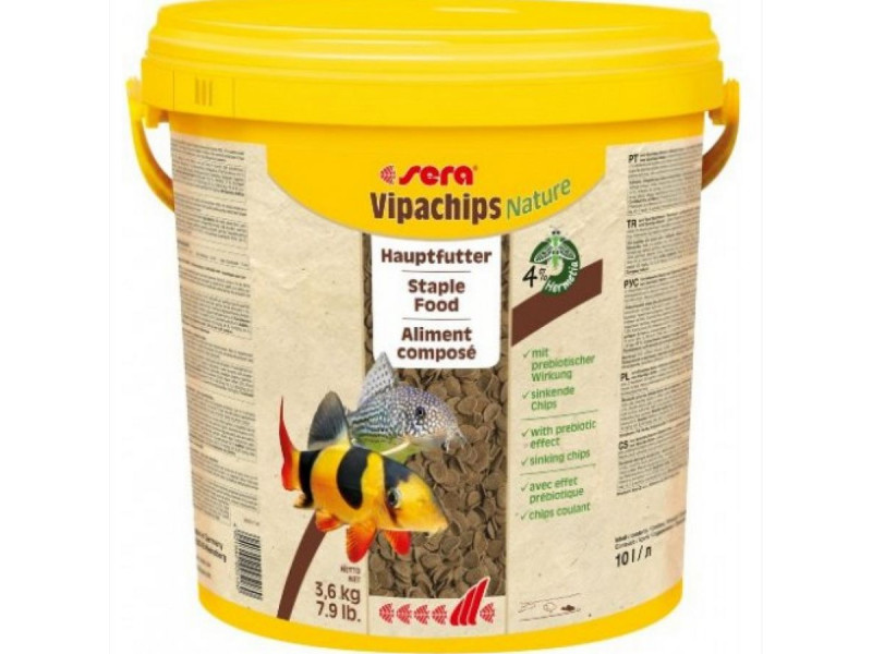 sera Vipachips Nature 10.000 ml (3,6 kg)