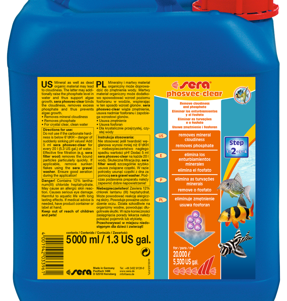sera phosvec.clear 5.000 ml