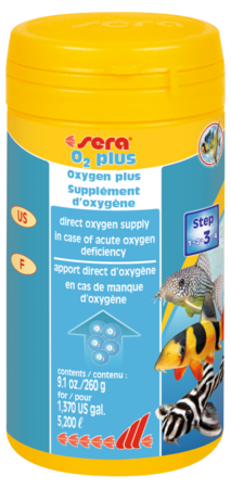 sera O2 plus 250 ml (260 g)