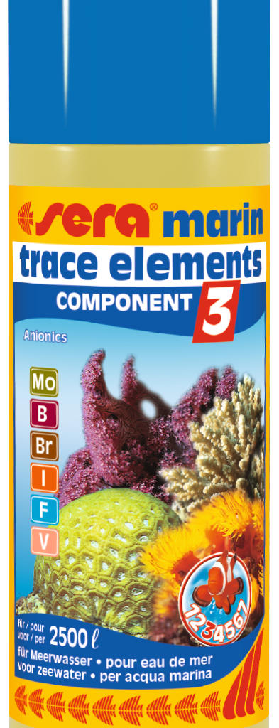 sera marin COMPONENT 3 trace elements Anionics 250 ml