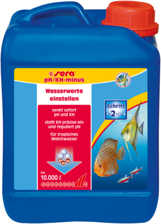 sera pH/KH-minus 2.500 ml