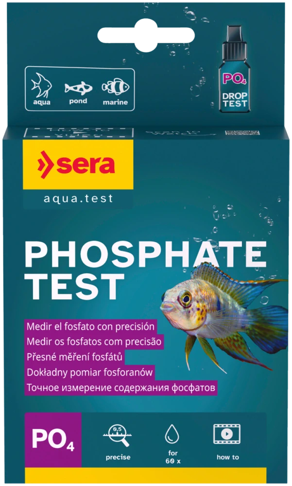 sera teste de PO4 (fosfatos) 15 ml