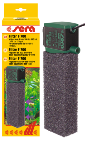 sera filtro interior F700 regulable