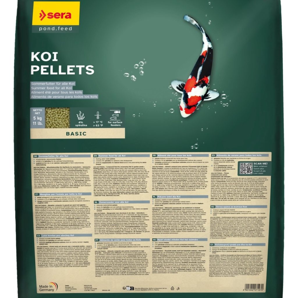 Koi Pellets 40 L (5 kg)