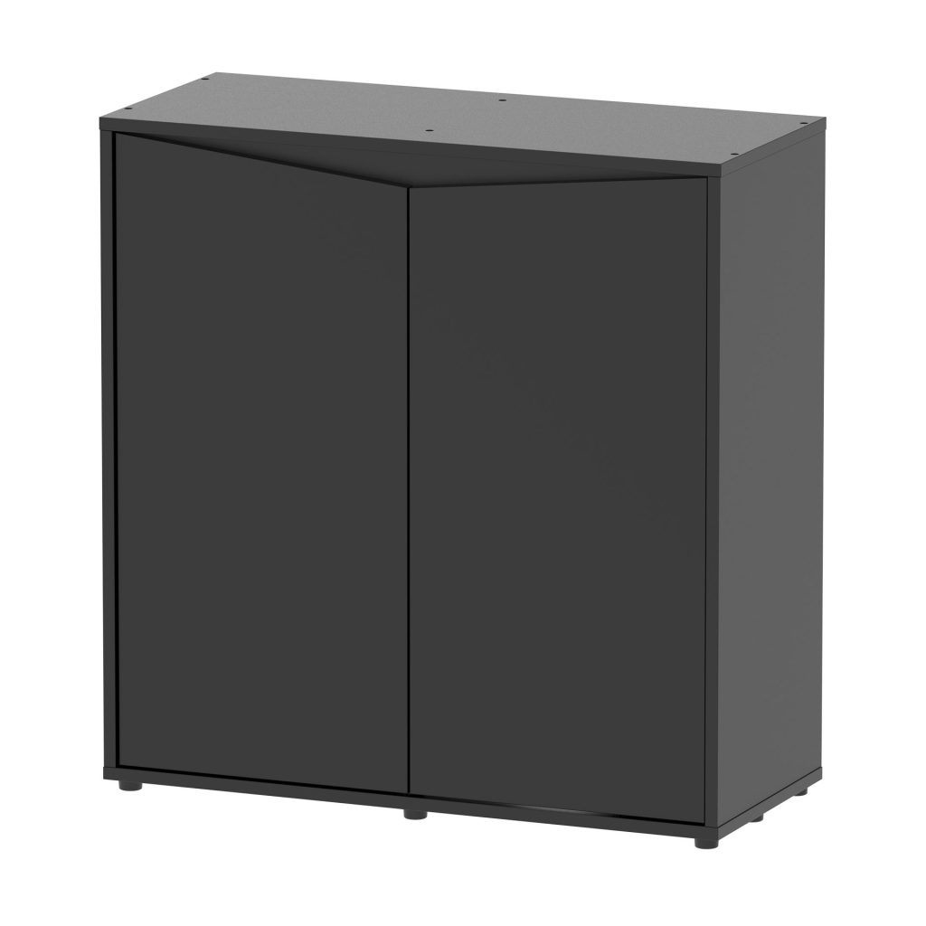 Móvel Aquatlantis Prestige 80 preto, referência 17670, com duas portas